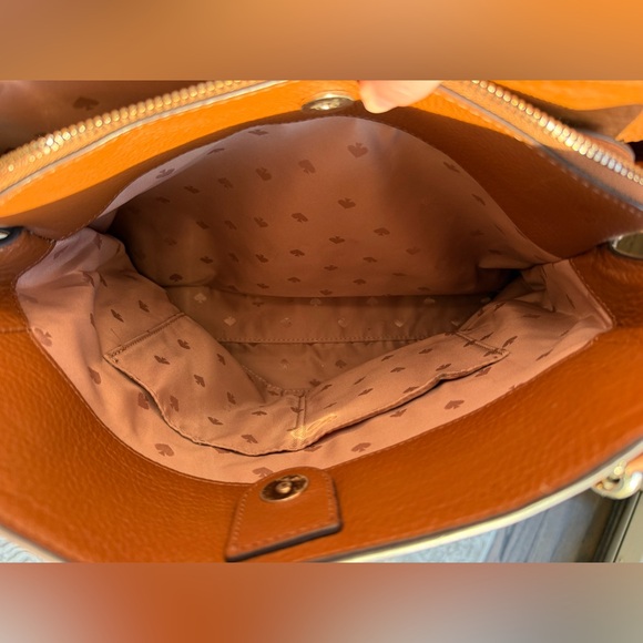 Kate Spade Tan Leather Shoulder Bag - Picture 5 of 7